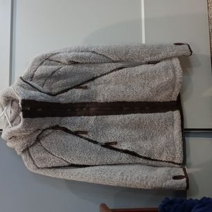 Khul Brand Stone Color Fight Jacket, Polyester Fleece